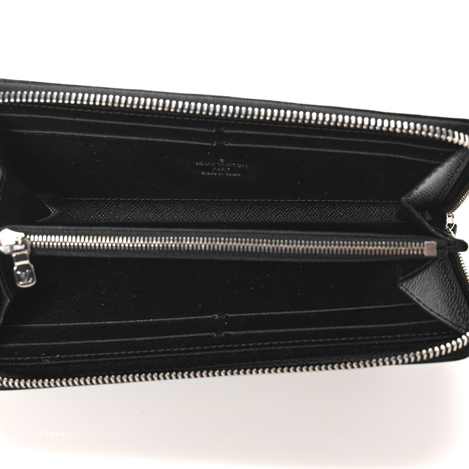 Louis Vuitton Epi Clemence Wallet Black 5 of 12