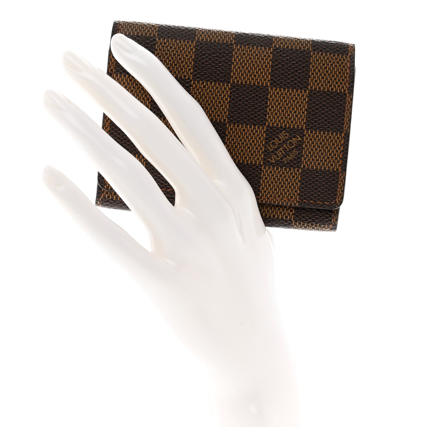 Damier Ebene Business Card Holder