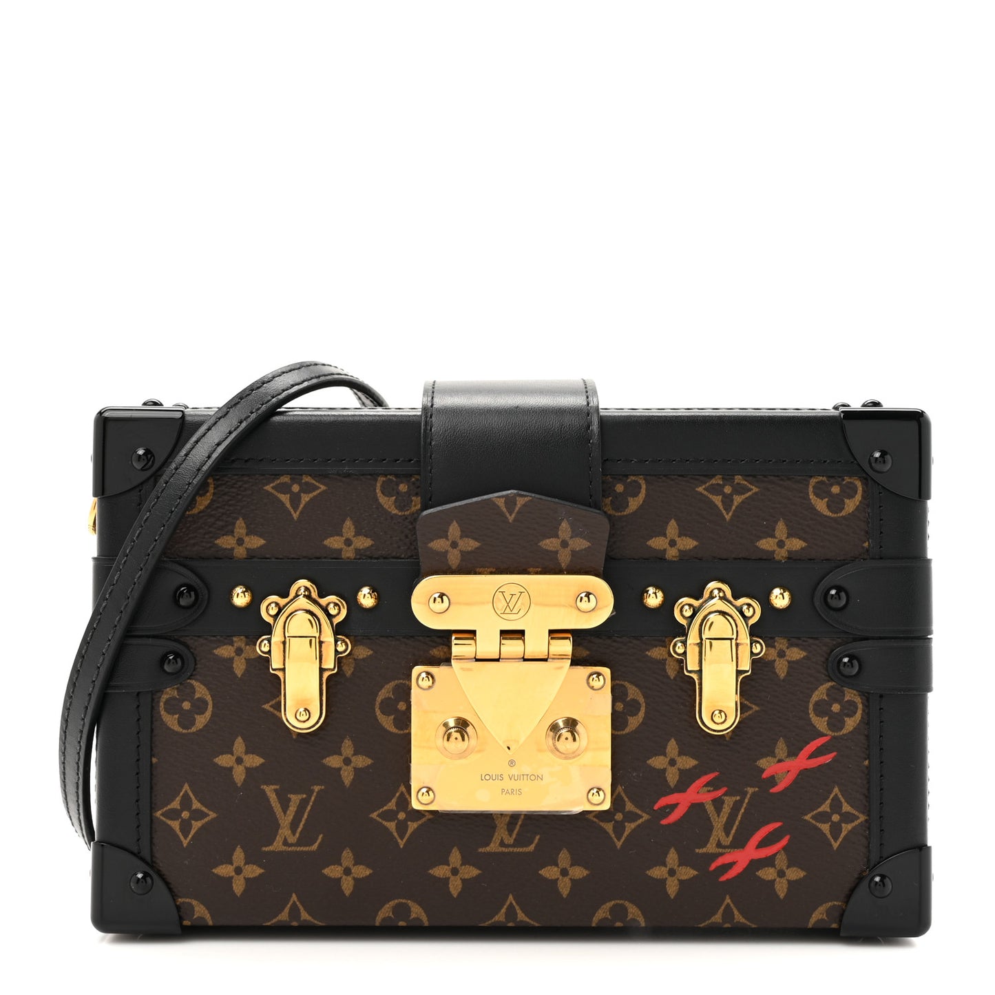 Monogram Petite Malle Black