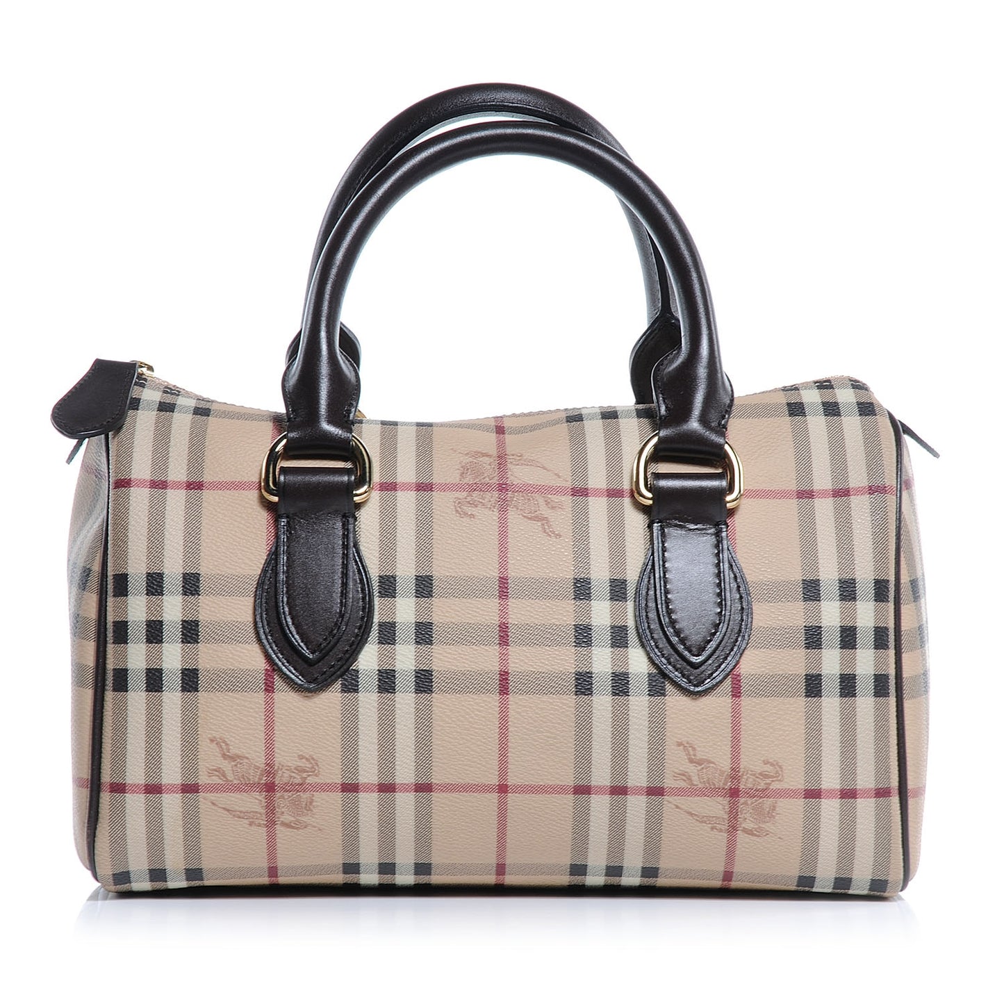 Haymarket Check Small Chester Bowling Bag Chocolate