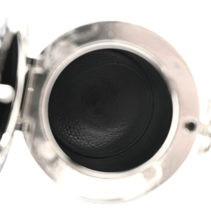 Chanel Metal Resin Lambskin Crystal Lipstick Case Long Necklace On Chain Silver Black Gold 5 of 12