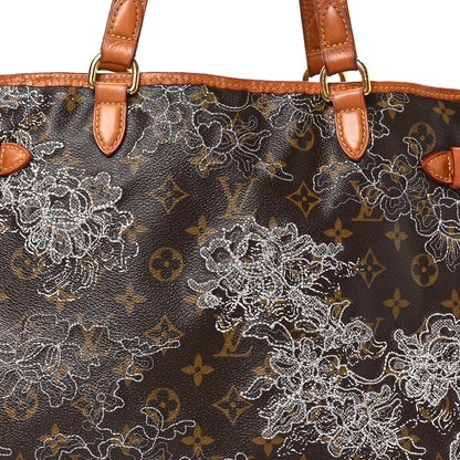 Louis Vuitton Monogram Dentelle Batignolles Horizontal Silver 6 of 8