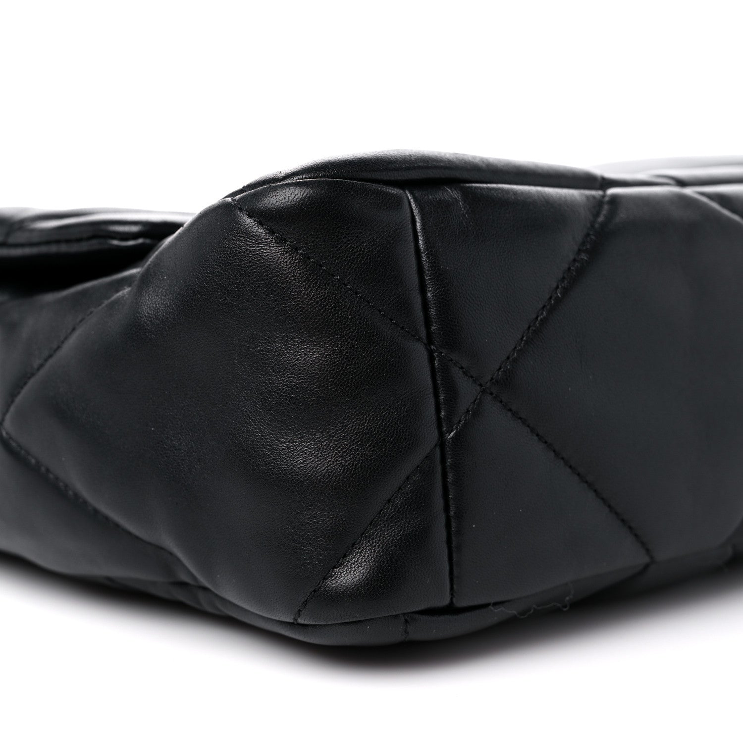 Chanel Lambskin Quilted Large Chanel 19 Flap Black 8 of 10