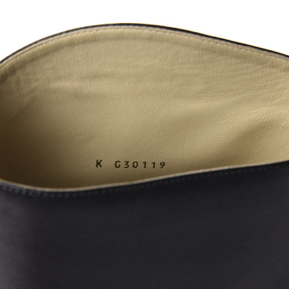 Chanel Calfskin Knee High Boots 40 Black 10 of 10