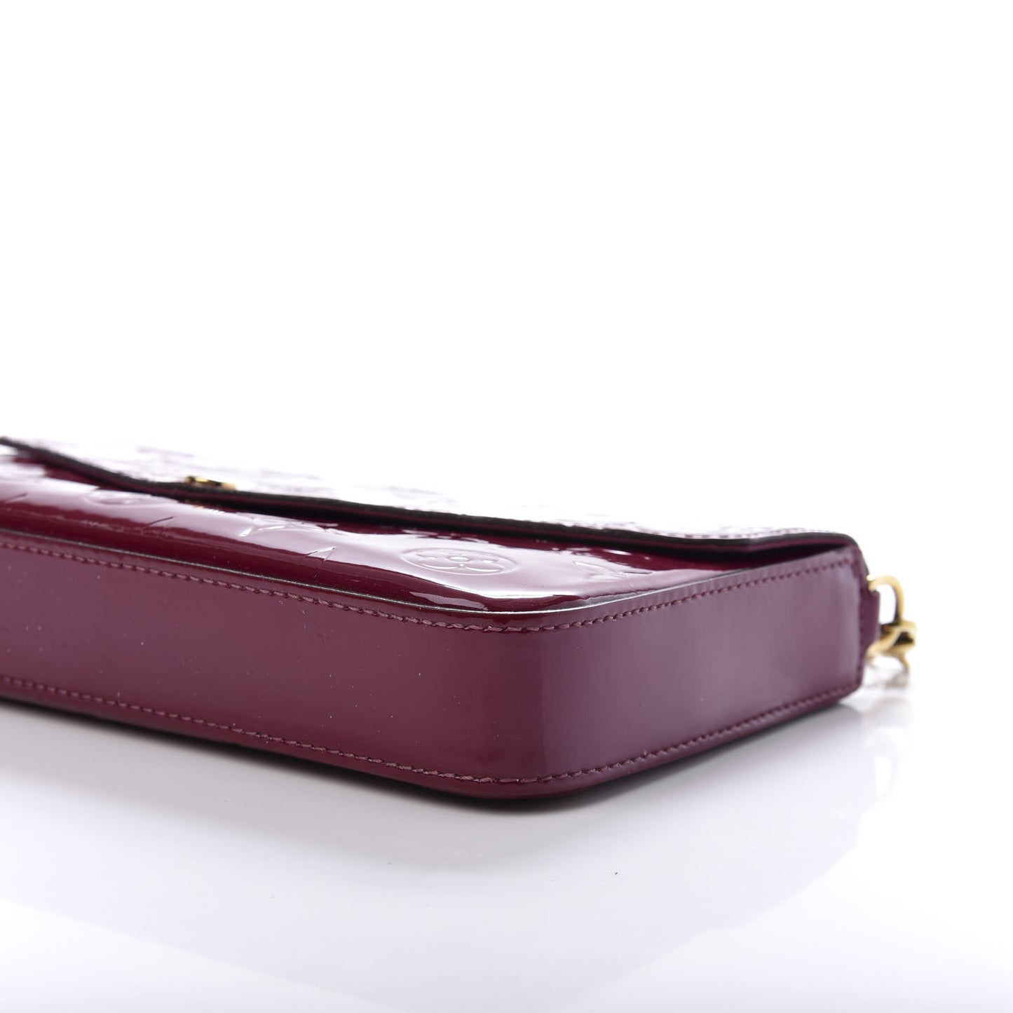 Vernis Felicie Chain Wallet Magenta