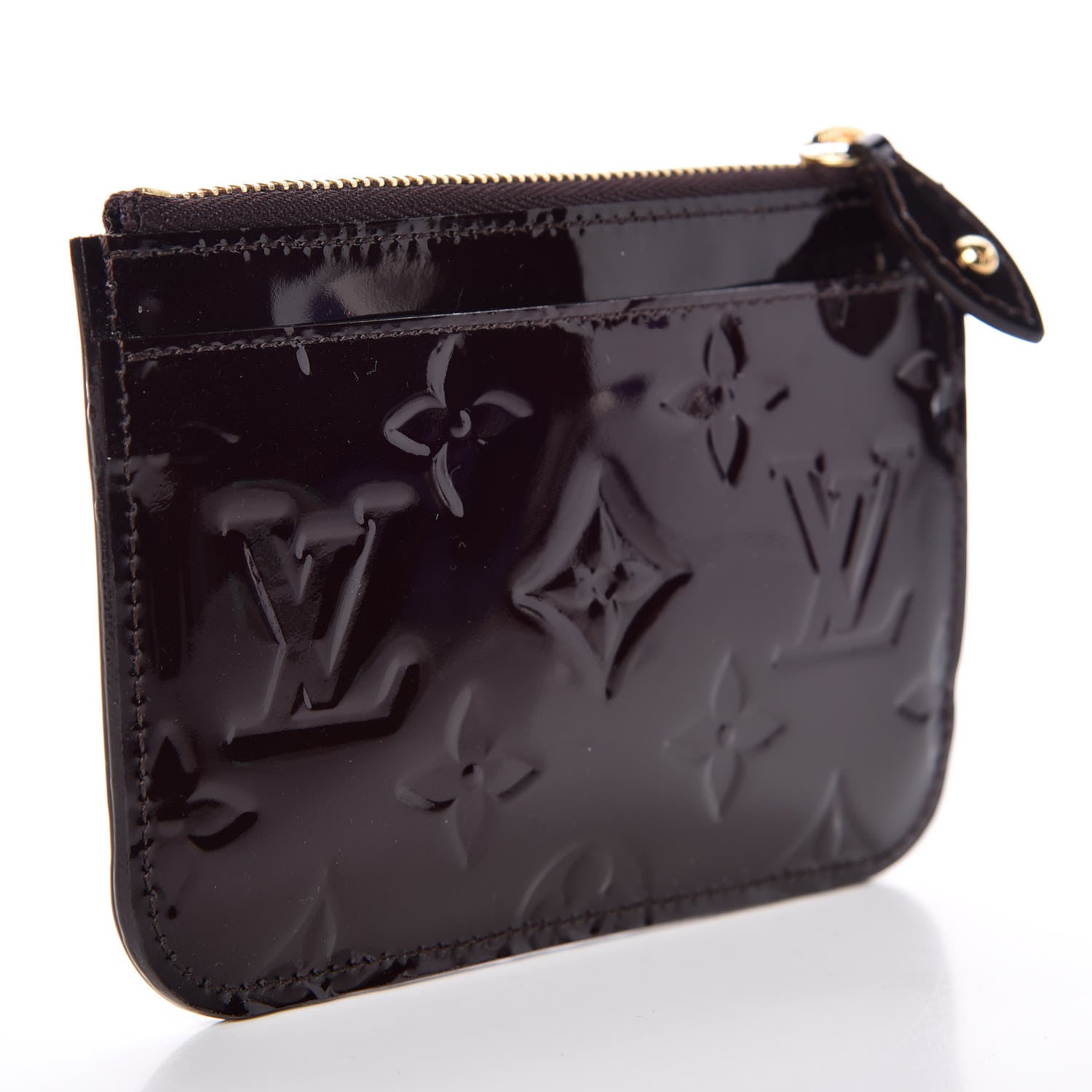 Louis Vuitton Vernis Key Pouch Amarante 3 of 6