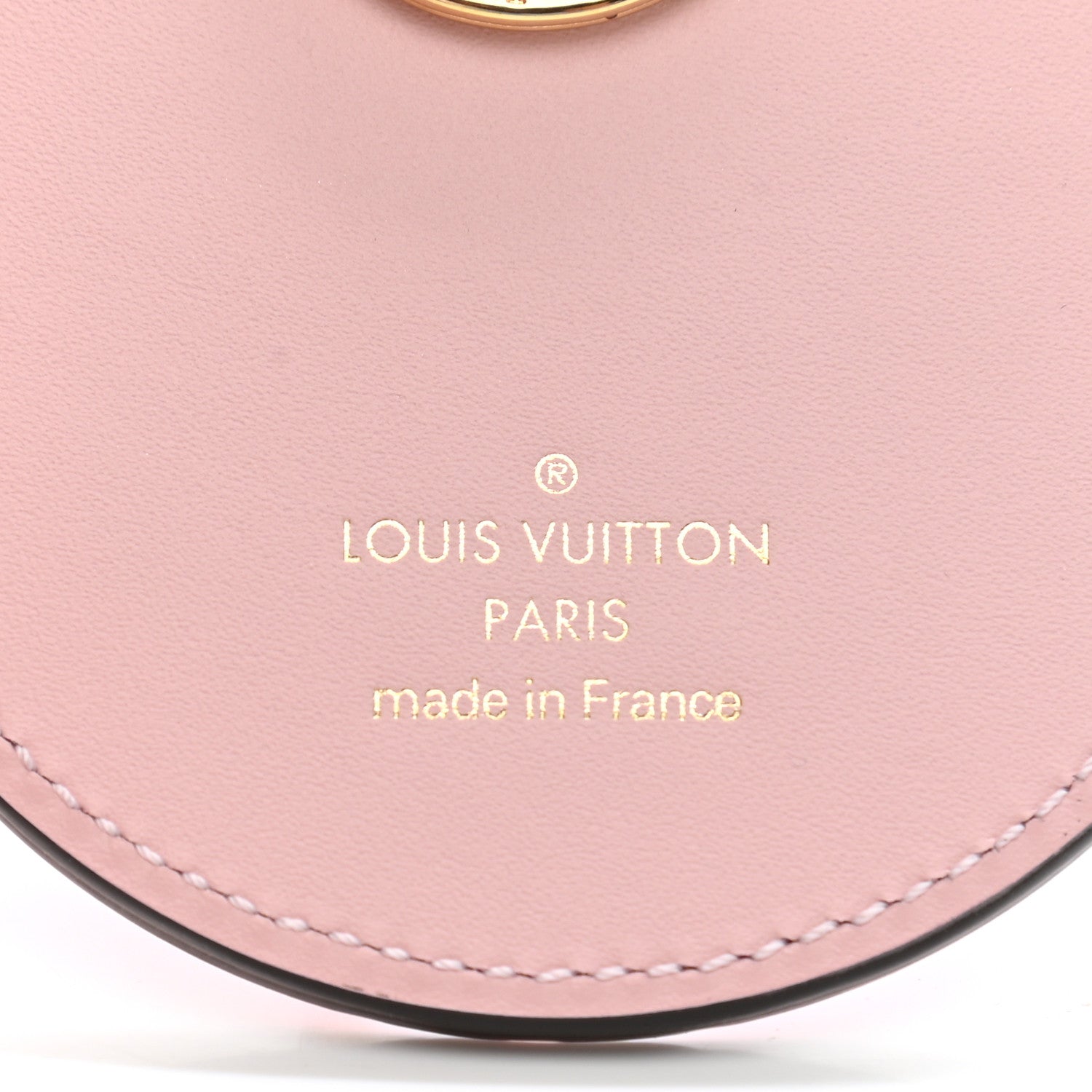 Louis Vuitton Calfskin Monogram Valentines Day Illustre Bag Charm Key Holder Rose Clair 3 of 4