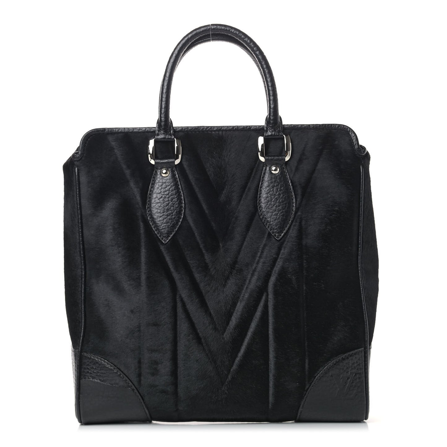 Pony Hair Mens Cabas Whistler Black