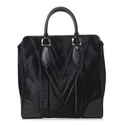 Louis Vuitton Pony Hair Mens Cabas Whistler Black 1 of 12