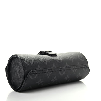 Louis Vuitton Monogram Eclipse 3 Watch Travel Case 5 of 18