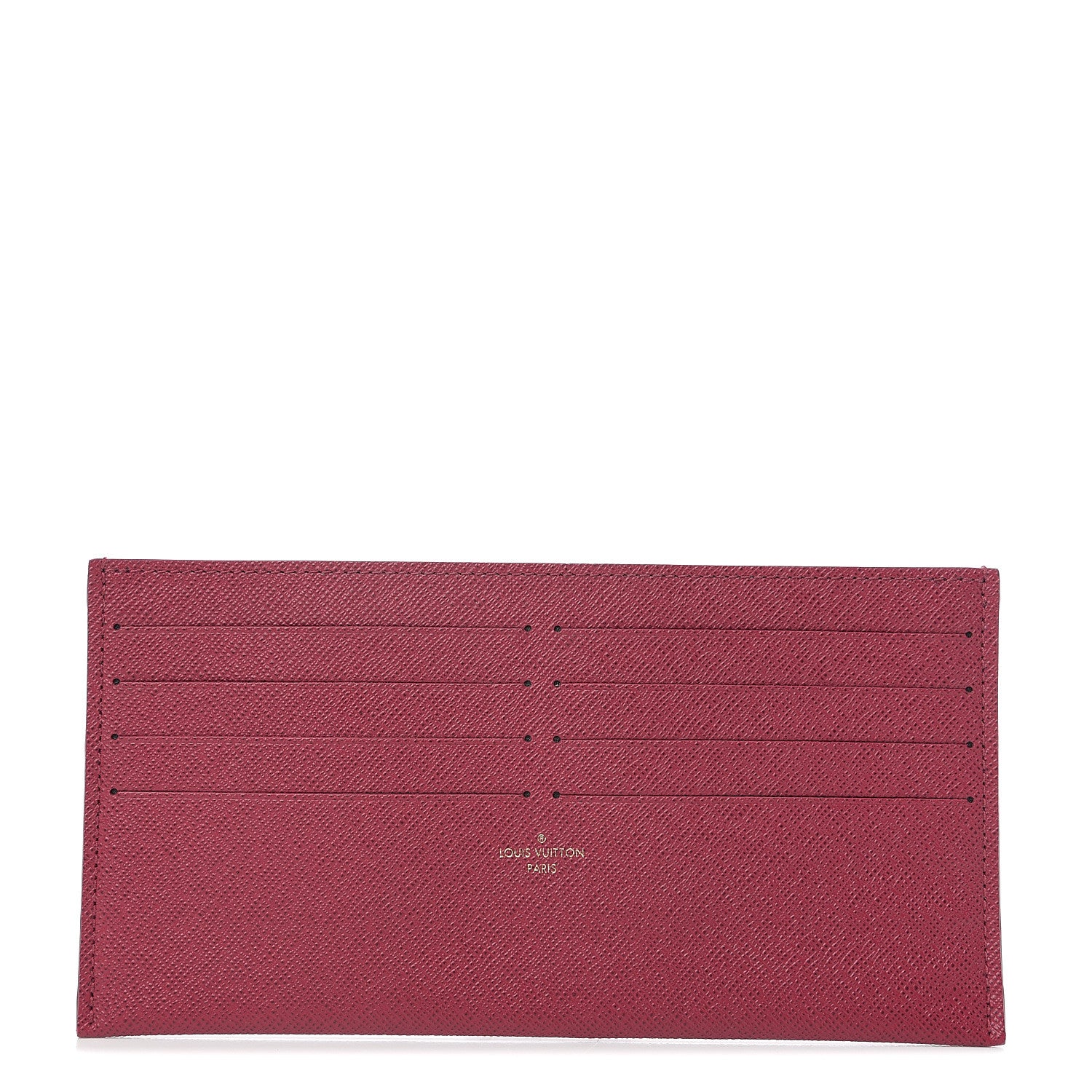 Louis Vuitton Calfskin Felicie Card Holder Insert Fuchsia 1 of 4