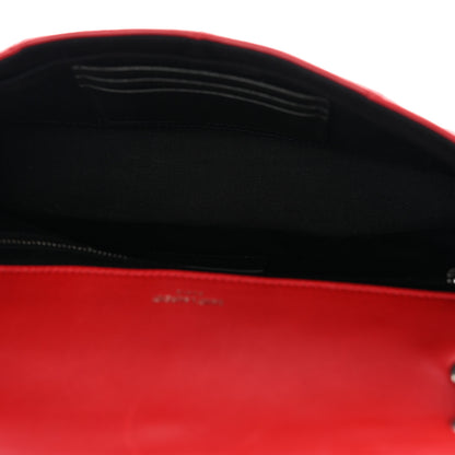 Saint Laurent Lambskin Patchwork Monogram Medium Jamie Red 5 of 10
