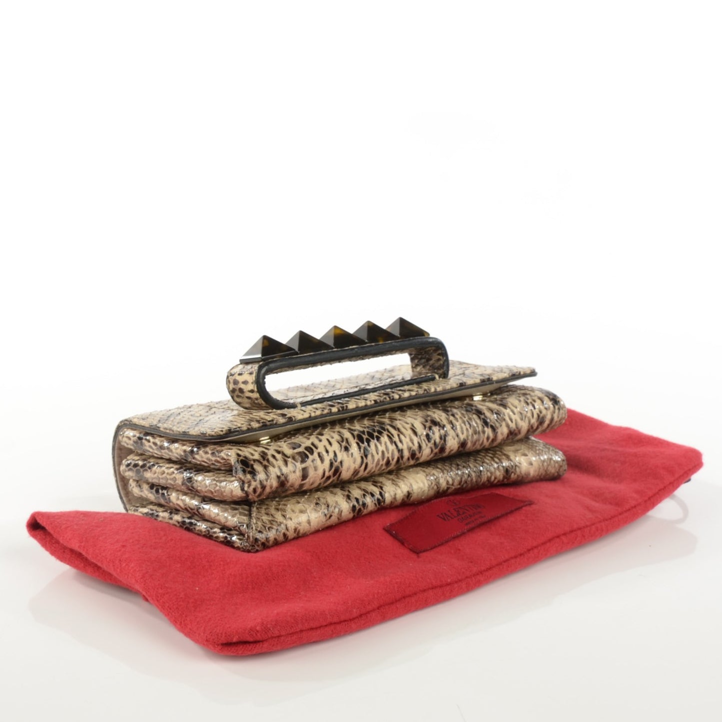 Snakeskin Va Va Voom Shoulder Bag Ivory