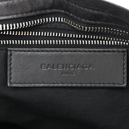 Balenciaga Alpaca Calfskin Classic Silver Hardware City Black 6 of 14