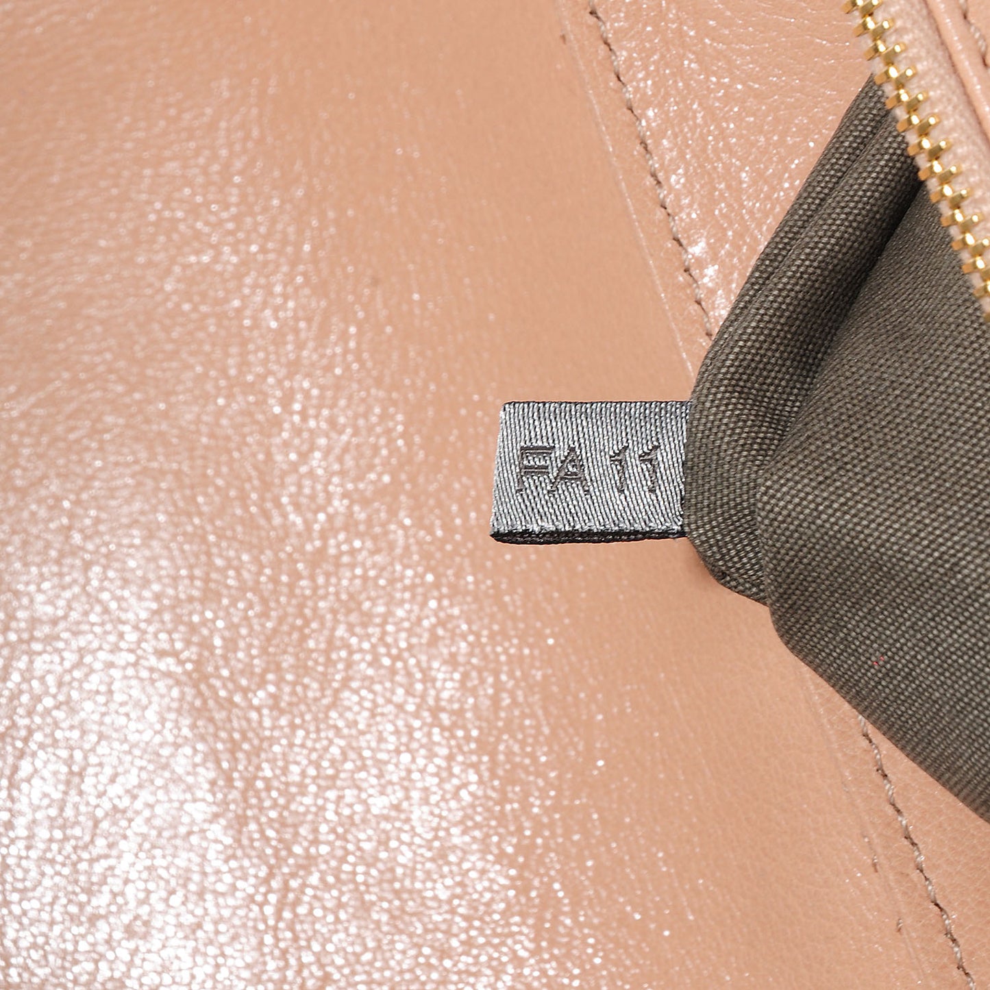Lacquered Lambskin The Large Single Flap Blush