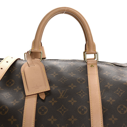 Louis Vuitton Monogram Keepall Bandouliere 55 7 of 12