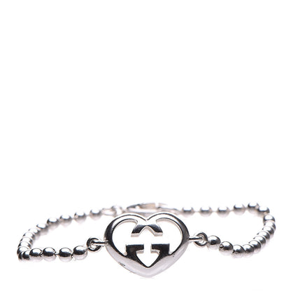 Gucci Sterling Silver Love Britt Bracelet 1 of 7