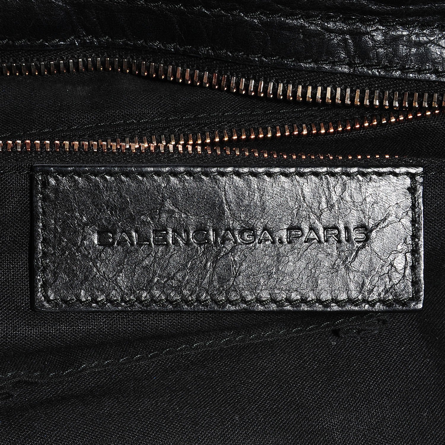 Balenciaga Agneau Giant 12 Rose Gold Hardware Town Black 6 of 12