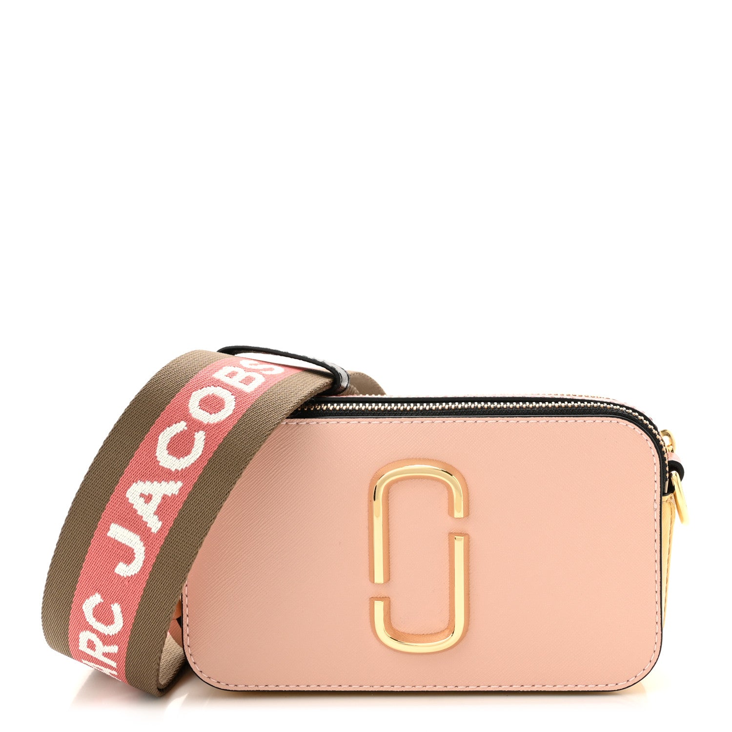 Marc Jacobs Saffiano Small Snapshot Camera Bag New Rose 1 of 10