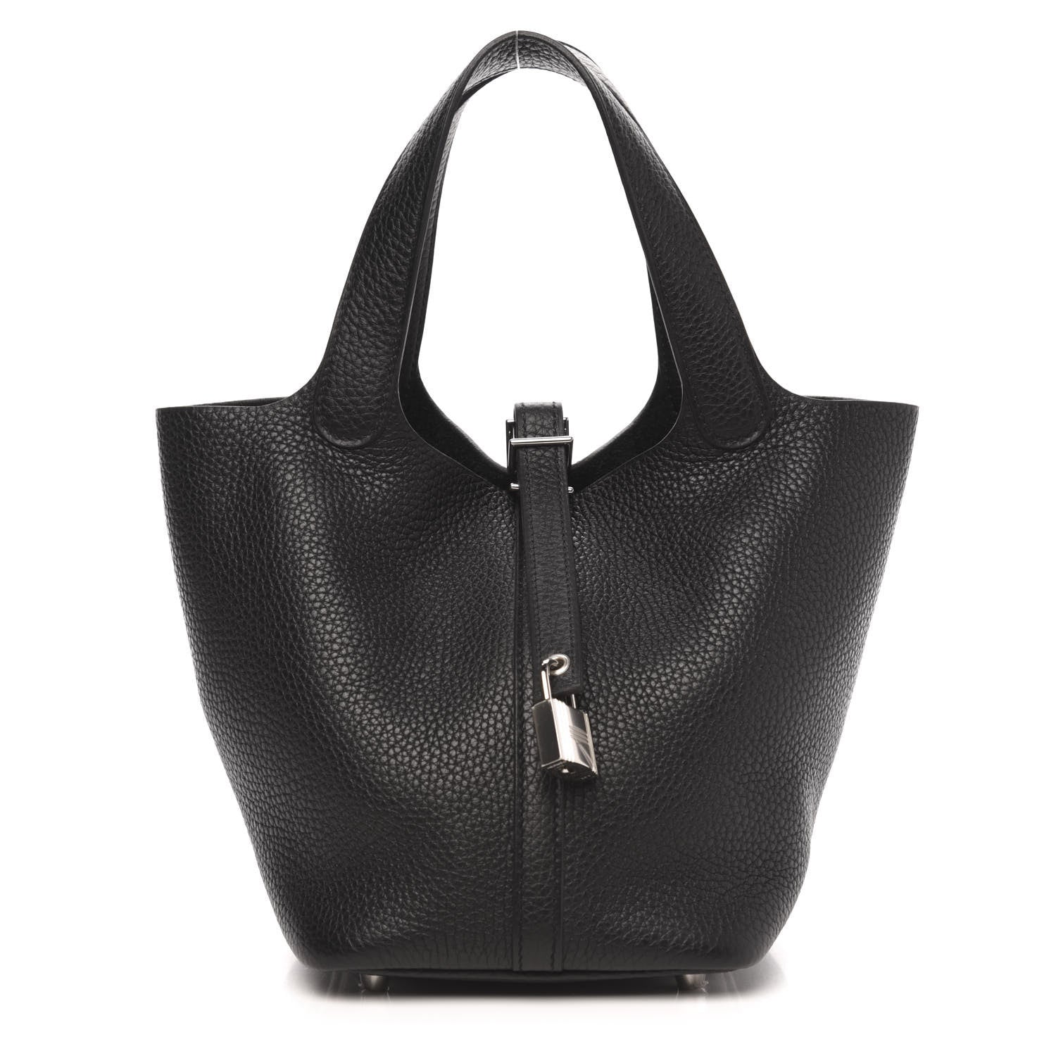 Hermes Taurillon Clemence Picotin Lock 18 PM Black 1 of 10