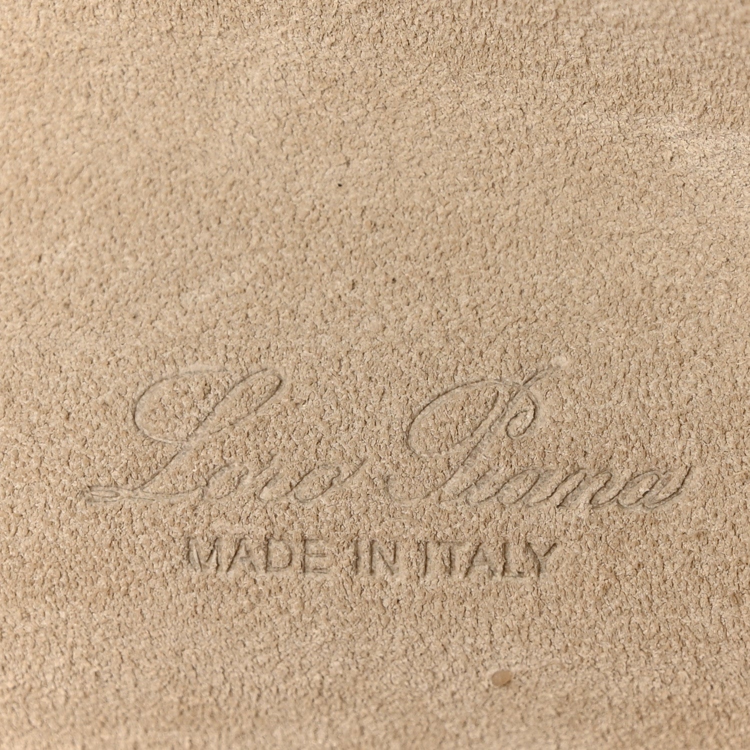 Loro Piana Wicker Calfskin East West L19 Extra Pocket Pouch Malt Whisper White 6 of 10