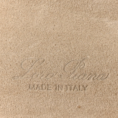 Loro Piana Wicker Calfskin East West L19 Extra Pocket Pouch Malt Whisper White 6 of 10