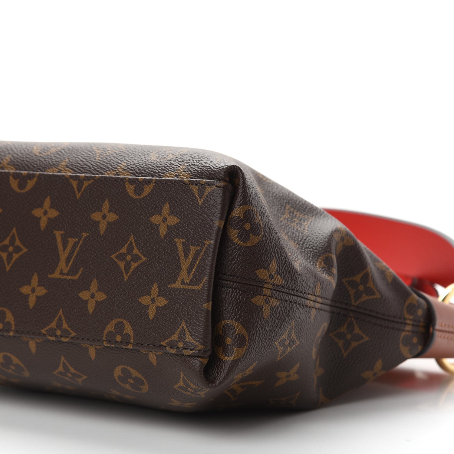 Louis Vuitton Monogram Tuileries Besace Caramel Rouge 9 of 9