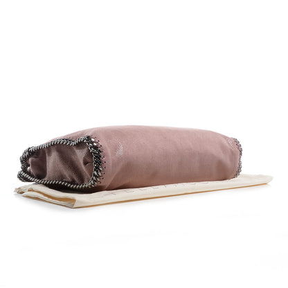 Stella McCartney Faux Leather Shaggy Deer Small Falabella Pink 4 of 8