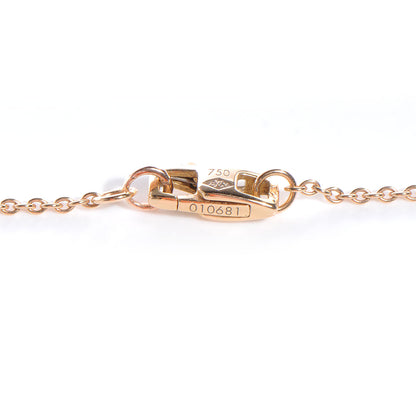 Louis Vuitton Empreinte Diamond Pendant Necklace Pink Gold 4 of 5