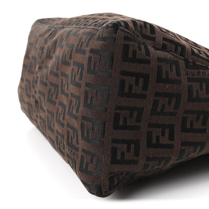 Fendi Zucchino Mini Pochette Tobacco Moro 9 of 9