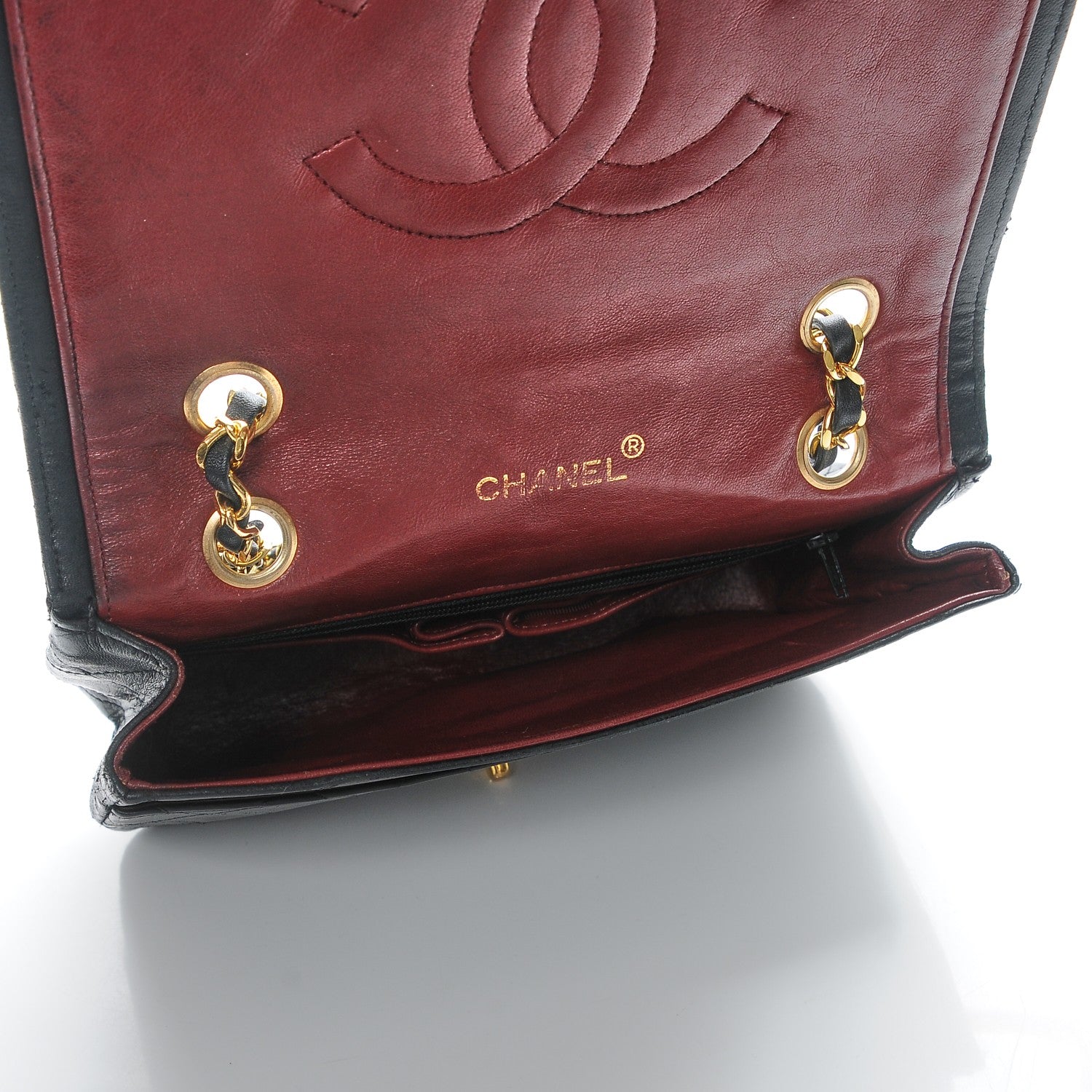 Chanel Lambskin Quilted Small Single Flap Black 6 of 9