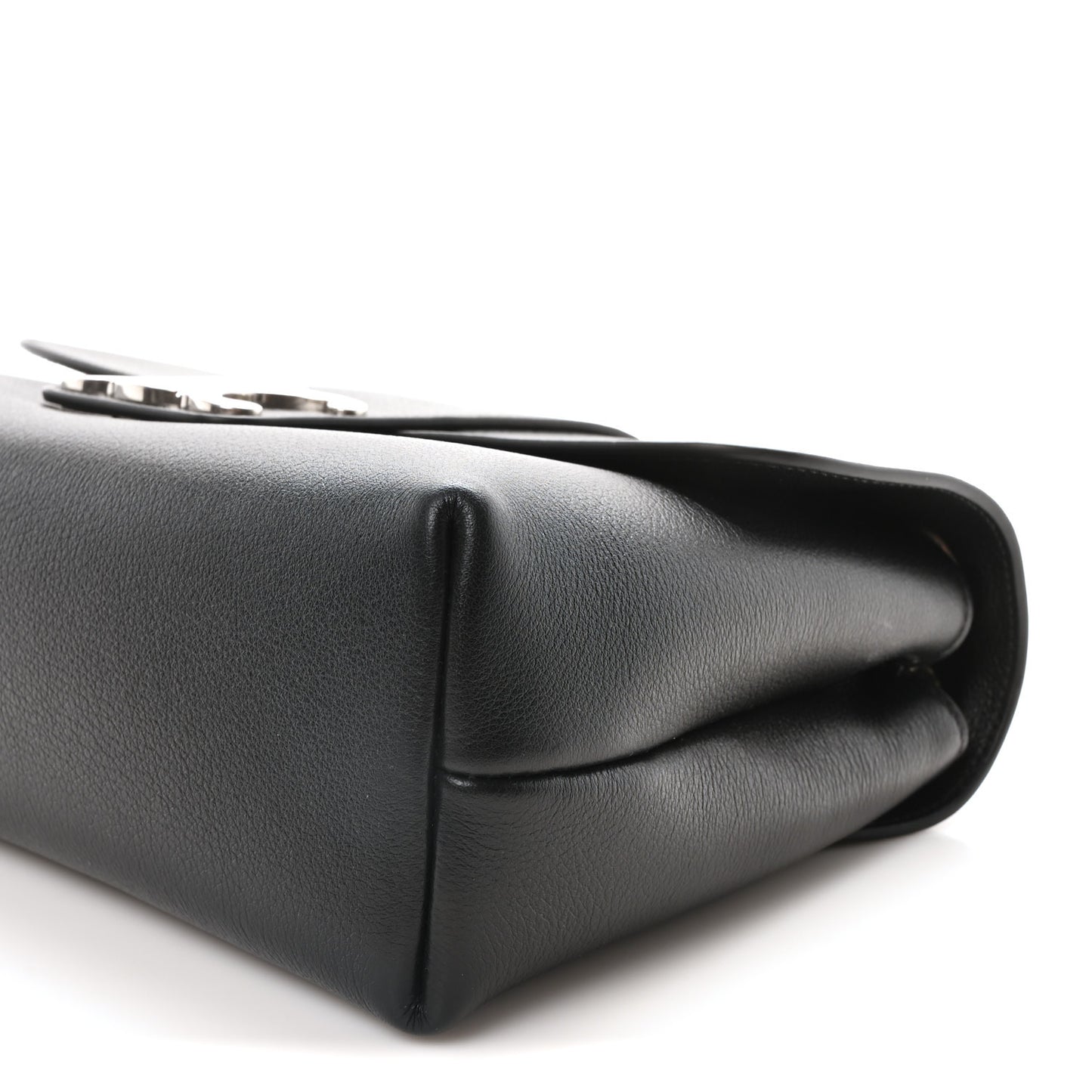 Supple Calfskin Medium Victoire Bag Black