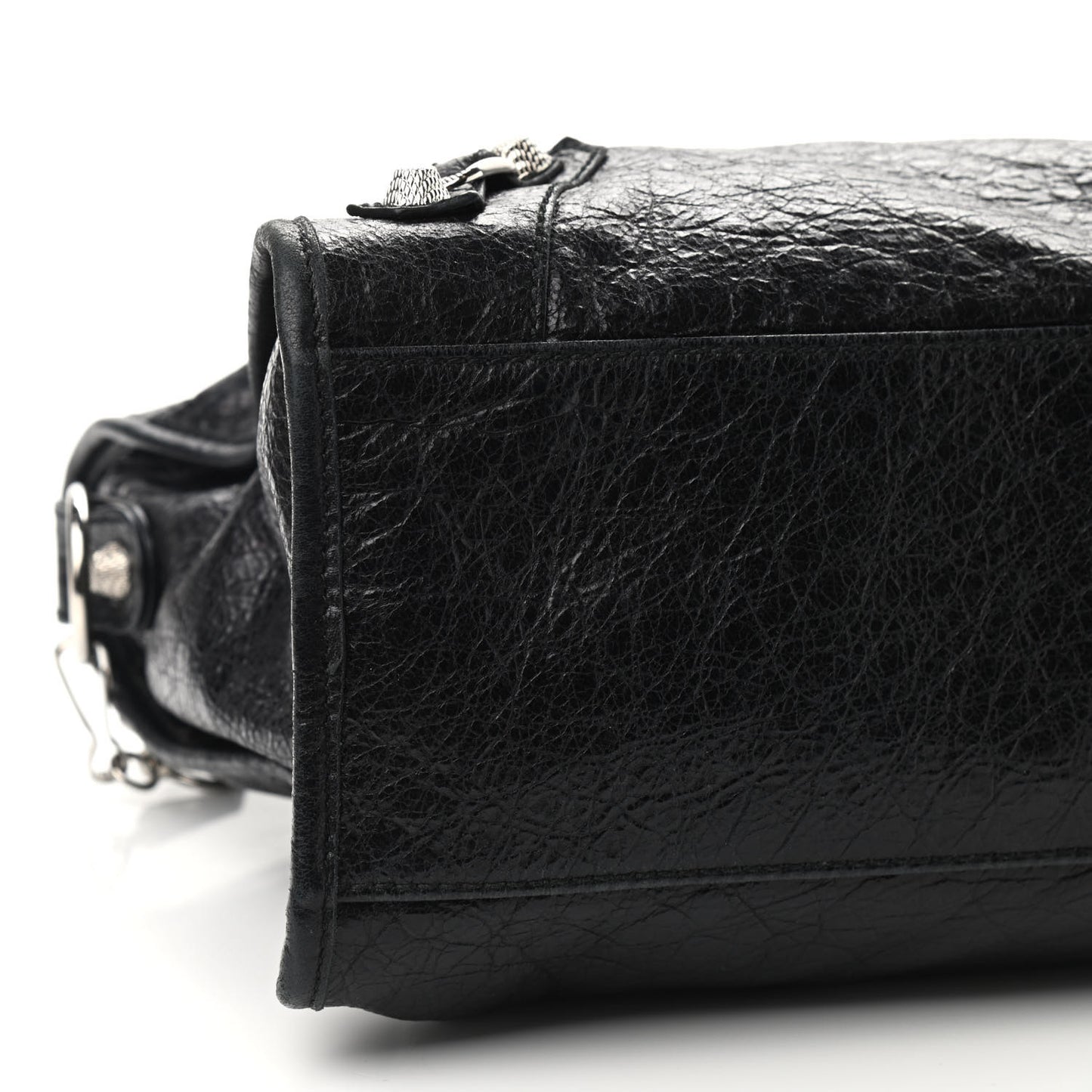 Agneau Giant 12 Silver Hardware City Black