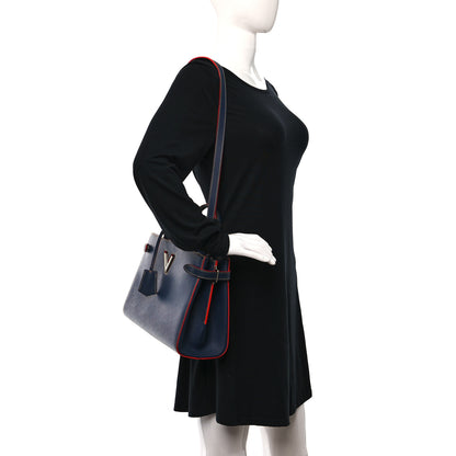 Louis Vuitton Epi Twist Tote Indigo 2 of 12