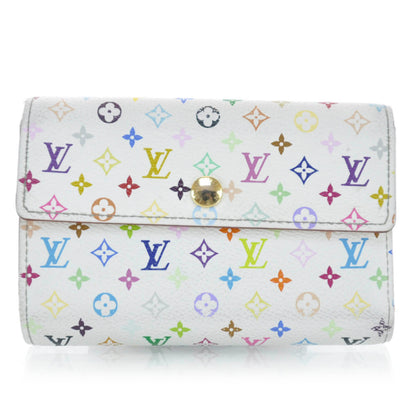 Louis Vuitton Monogram Multicolor Alexandra Wallet White 1 of 6