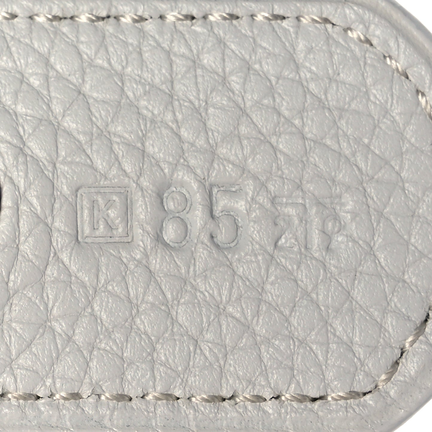 Togo Clou de Selle Belt 85 White