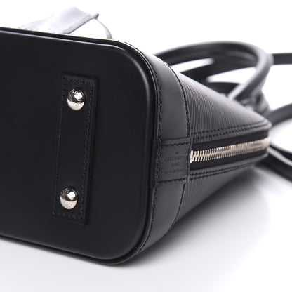 Louis Vuitton Epi Alma BB Black 8 of 9