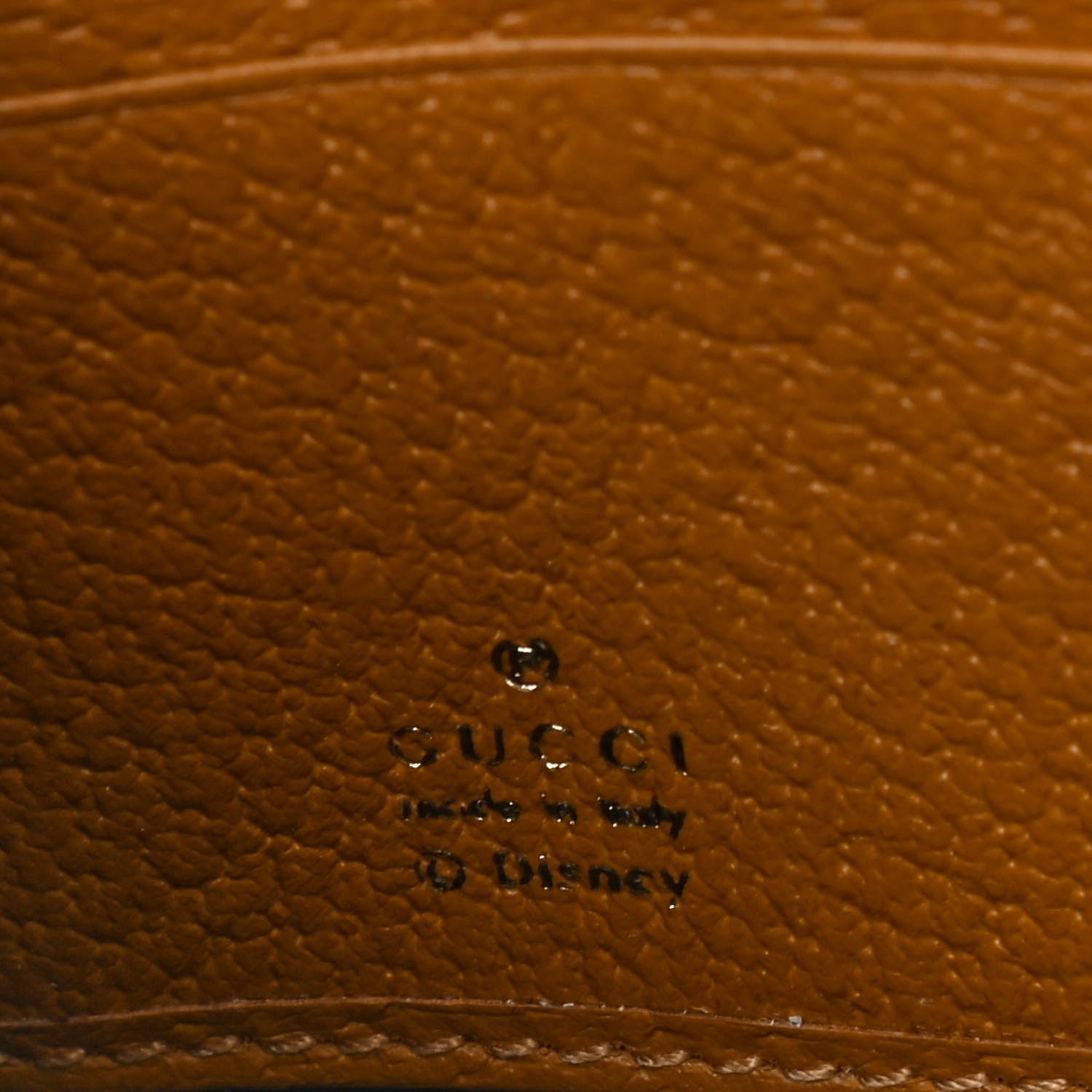 Gucci X DISNEY Mini Vintage GG Supreme Monogram Mickey Mouse Zip Around Wallet Beige Vintage Sun Oil 6 of 7
