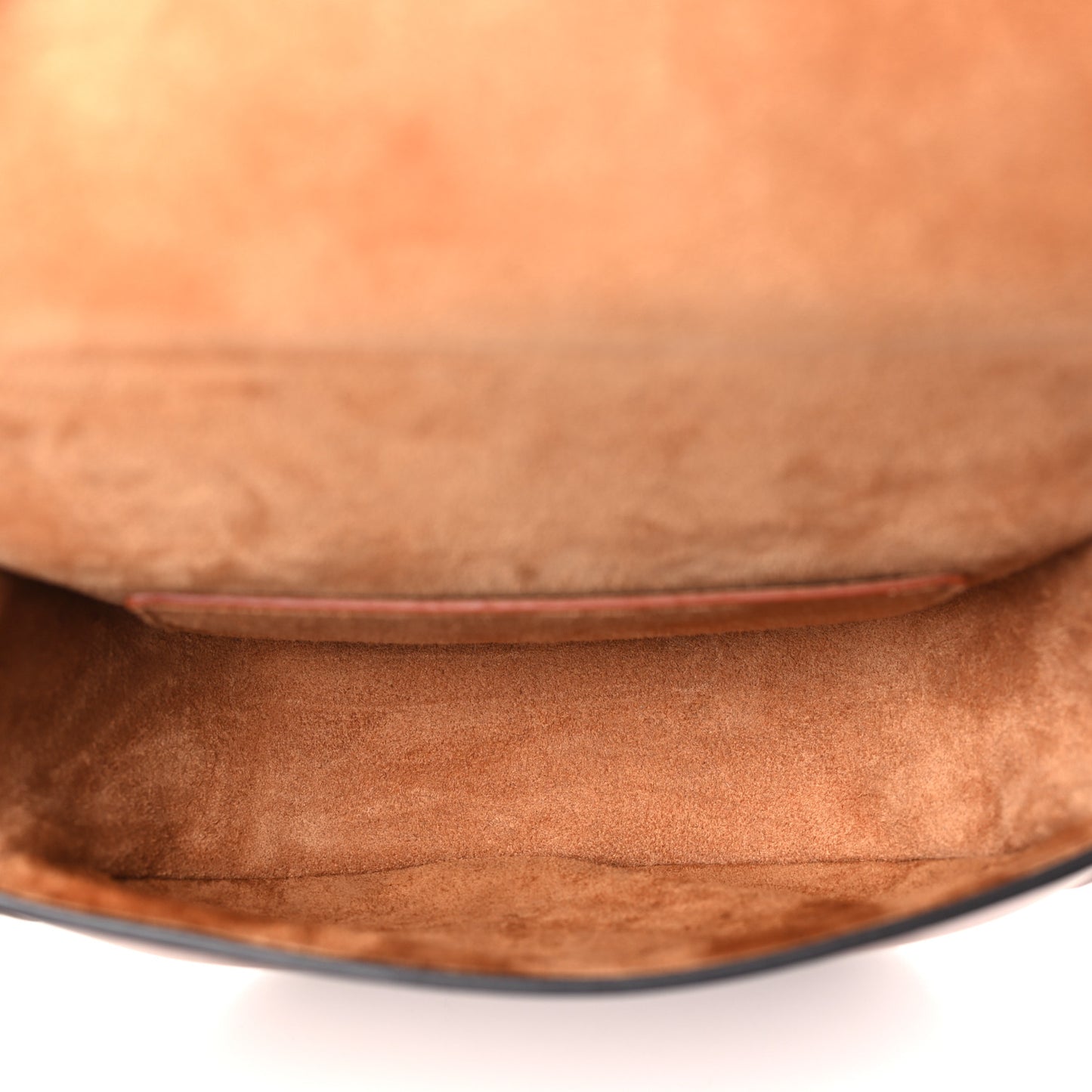 Smooth Calfskin Cuir Triomphe Folco Crossbody Bag Tan