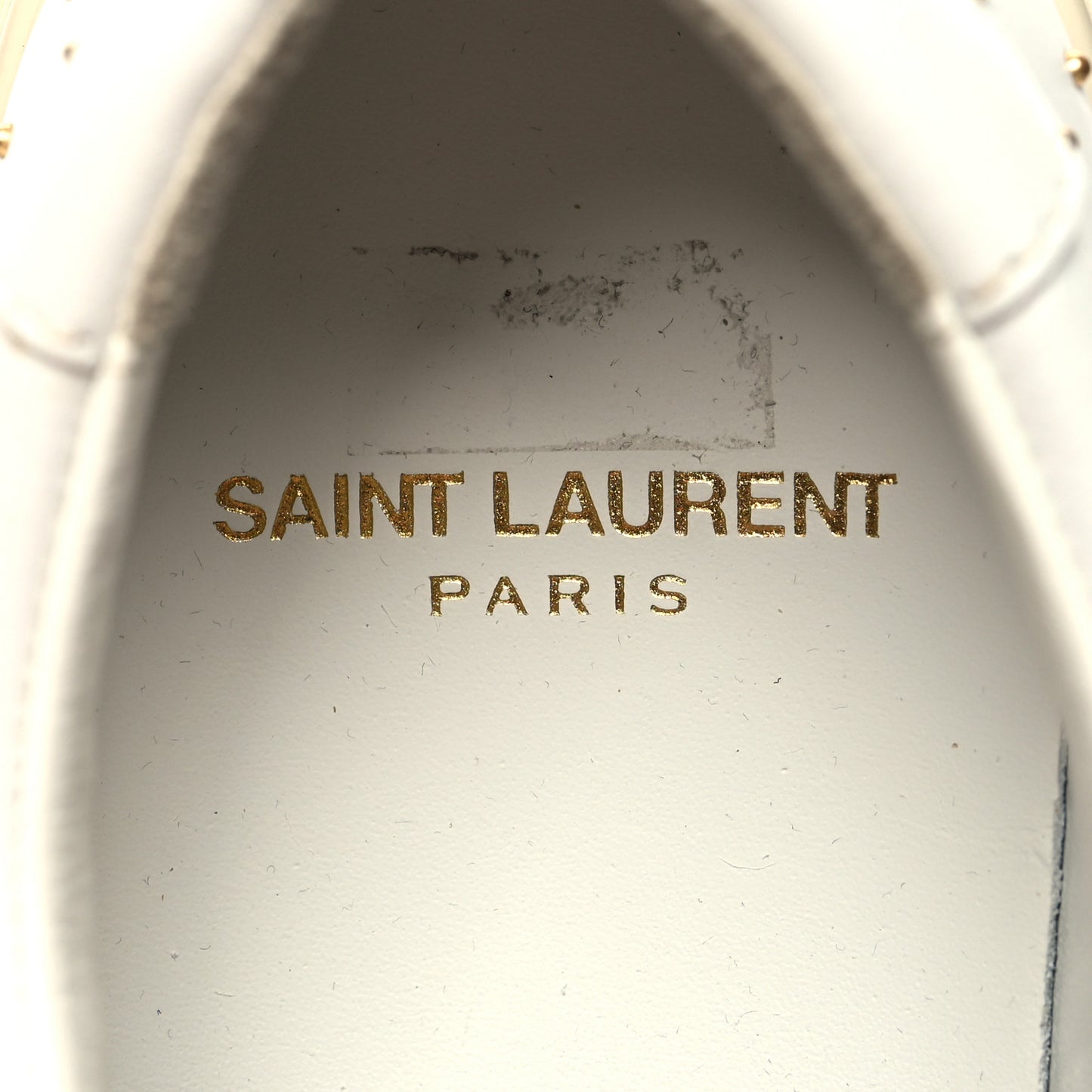 Calfskin Womens Andy Pearl Low Top Sneakers 36 White