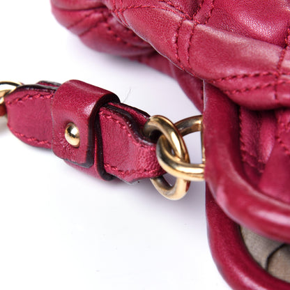 Marc Jacobs Calfskin Quilted Little Stam Pink 10 of 13