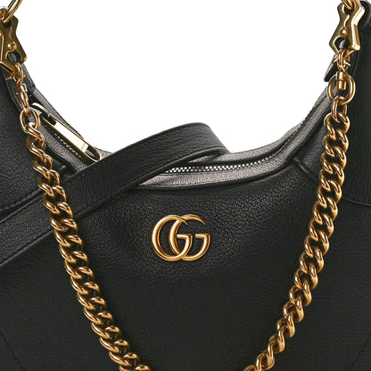 Gucci Goatskin Small Aphrodite Shoulder Bag Black 8 of 10