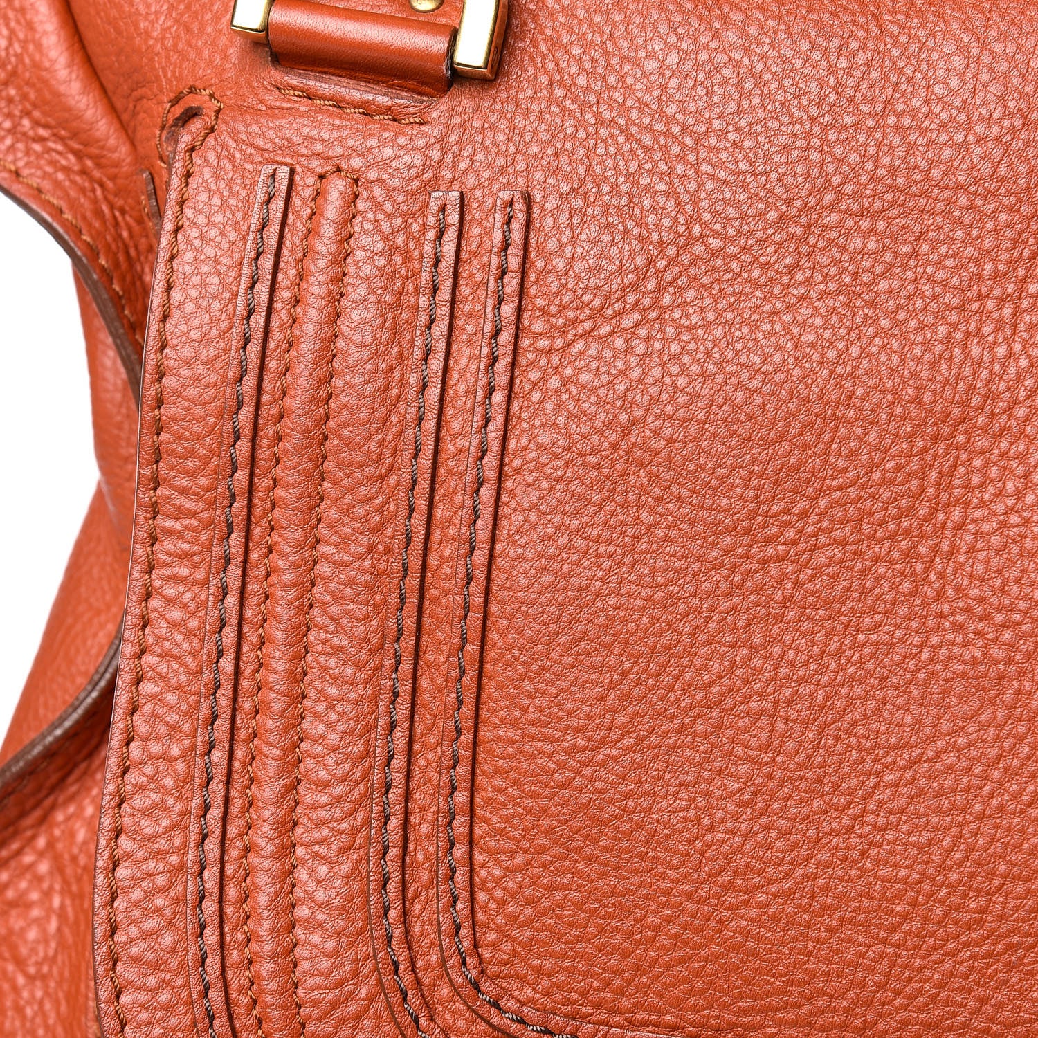 Chloe Calfskin Large Marcie Satchel Maple Leaf 11 of 13