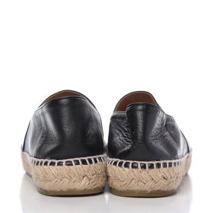 Chanel Lambskin CC Espadrilles 40 Black 6 of 9