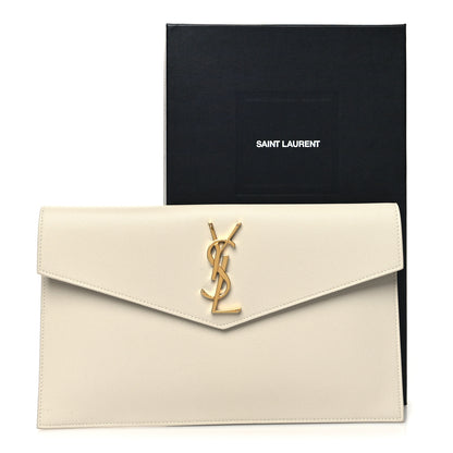 Saint Laurent Grain De Poudre Uptown Pouch Crema Soft 8 of 8