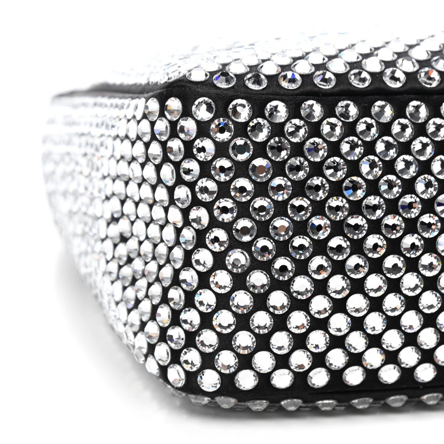 Prada Satin Crystal Mini Re-Edition 2000 Bag Cristal 8 of 9