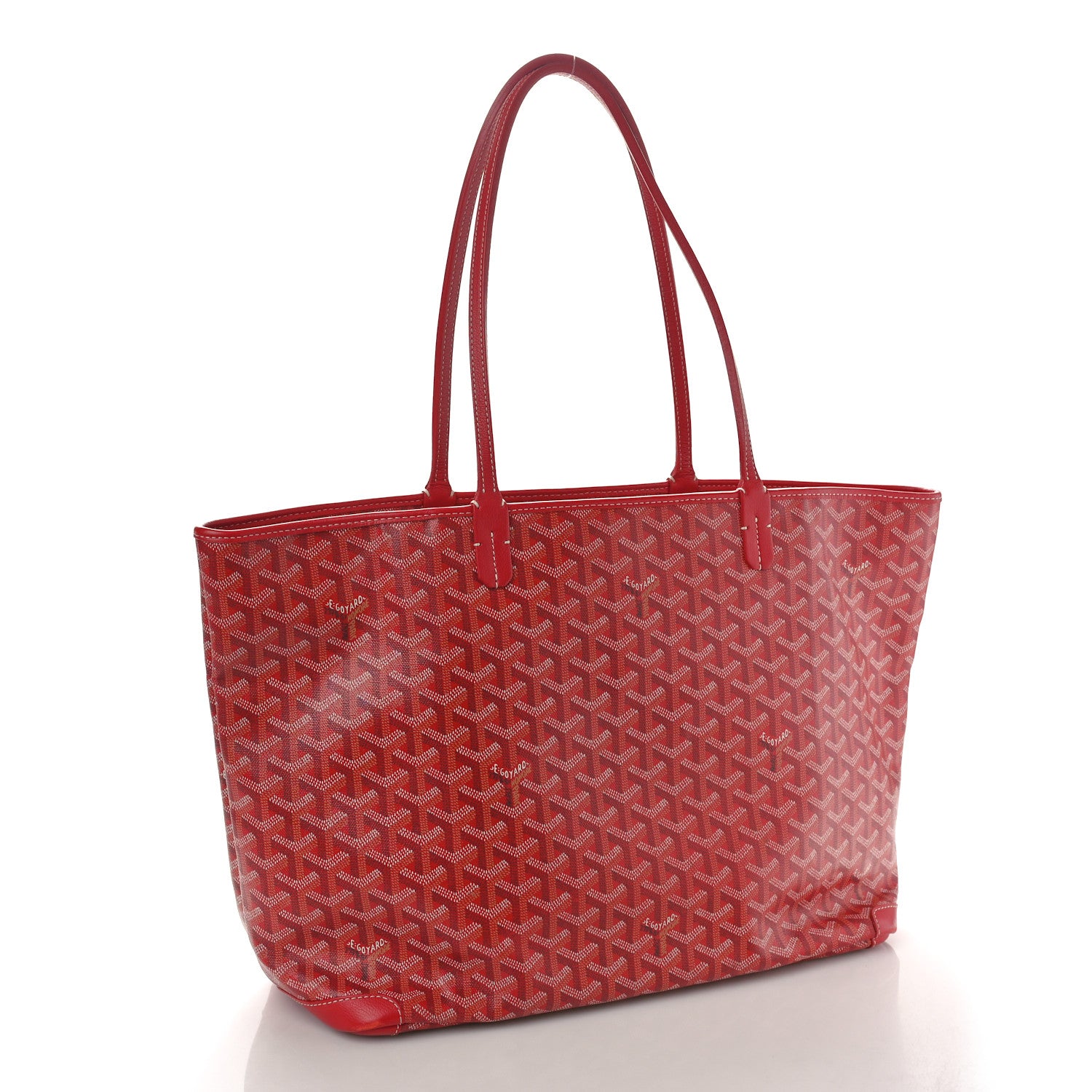 Goyard Goyardine Artois MM Red 3 of 10