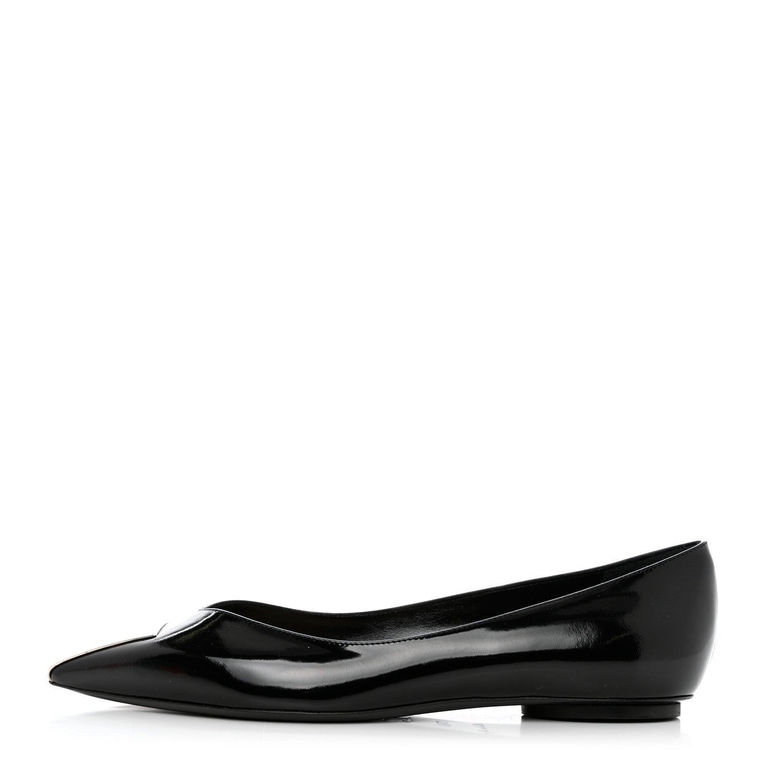 Louis Vuitton Patent Cosplay Ballerina Flat 37.5 Black 1 of 9