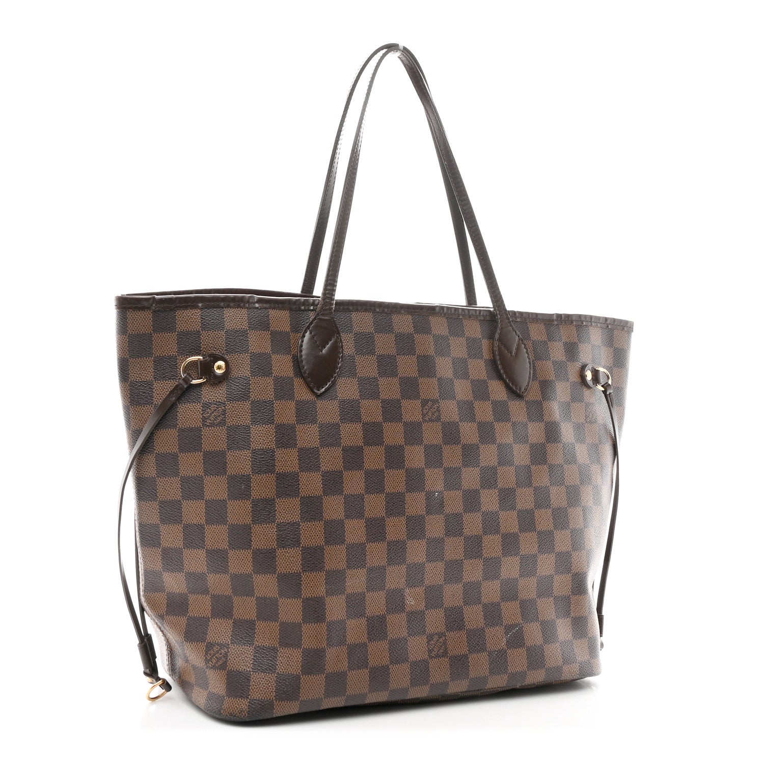 Louis Vuitton Damier Ebene Neverfull MM 3 of 9