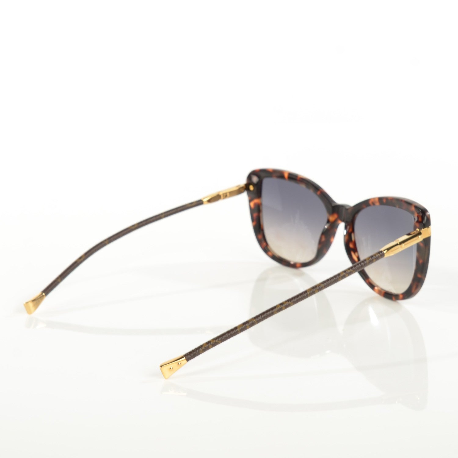 Louis Vuitton Monogram Charlotte Z0629W Sunglasses Dark Tortoise 2 of 6